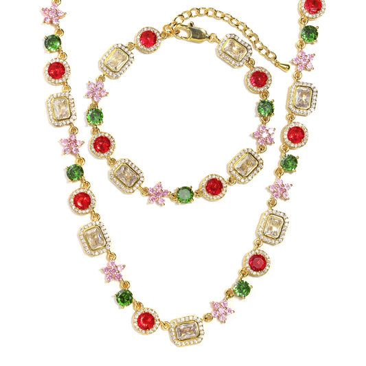 Sweet Blossom Gemstone Set