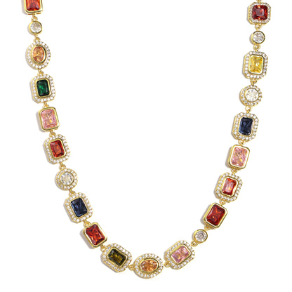 Gold Solstice Purely Gemstone Necklace