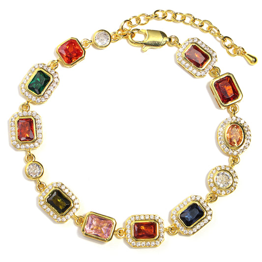 Gold Solstice Purely Gemstone Bracelet