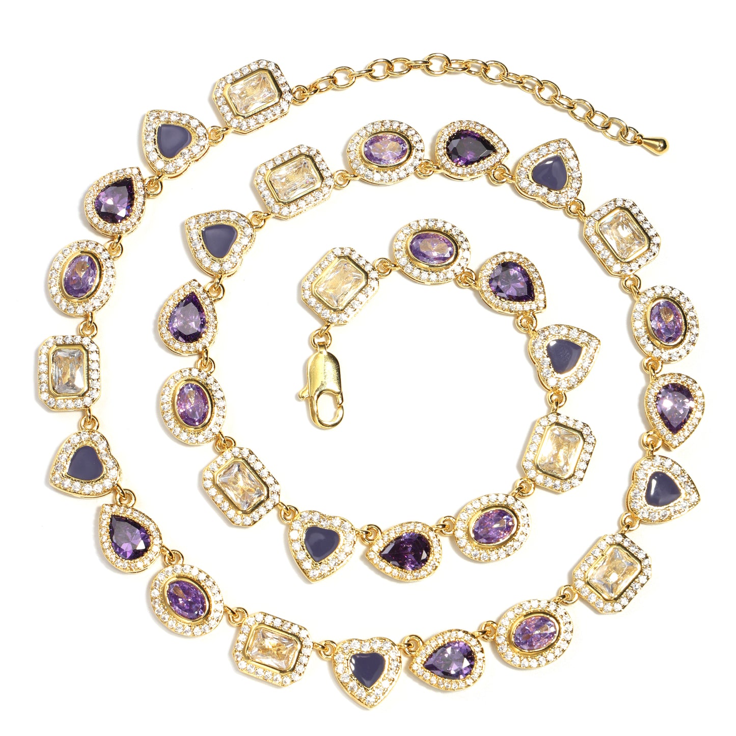 Lavender Dream Purple Gemstone Bracelet