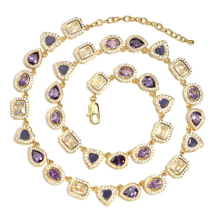 Lavender Dream Purple Gemstone Bracelet