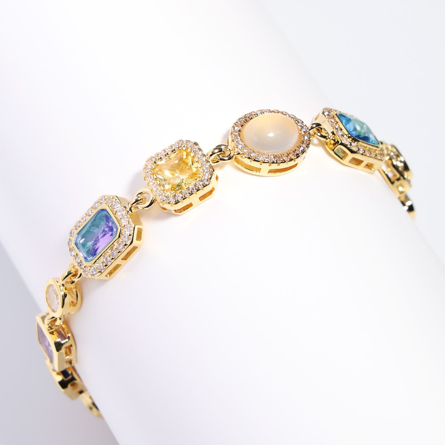 Sapphire Skies and Golden Sunbeams Gemstone Set