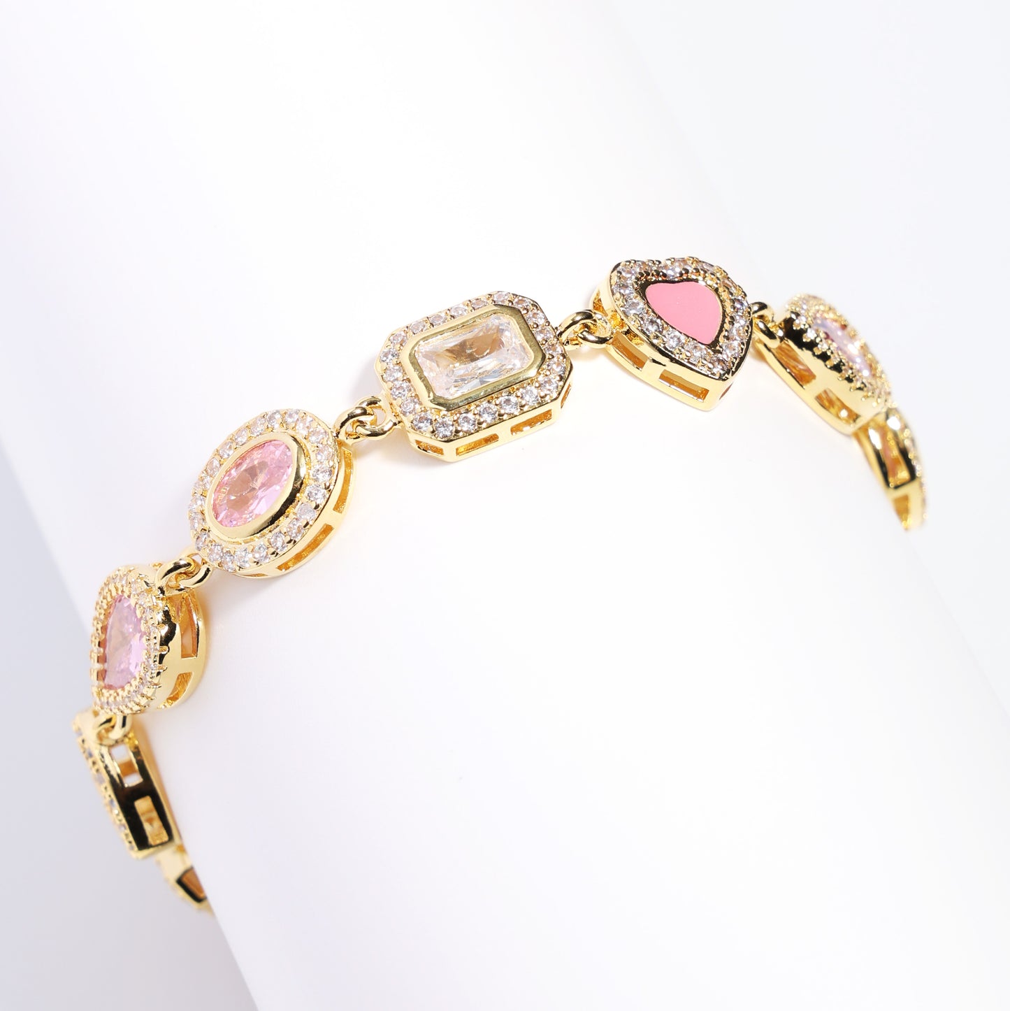 Sakura Dream Pink Gemstone Necklace