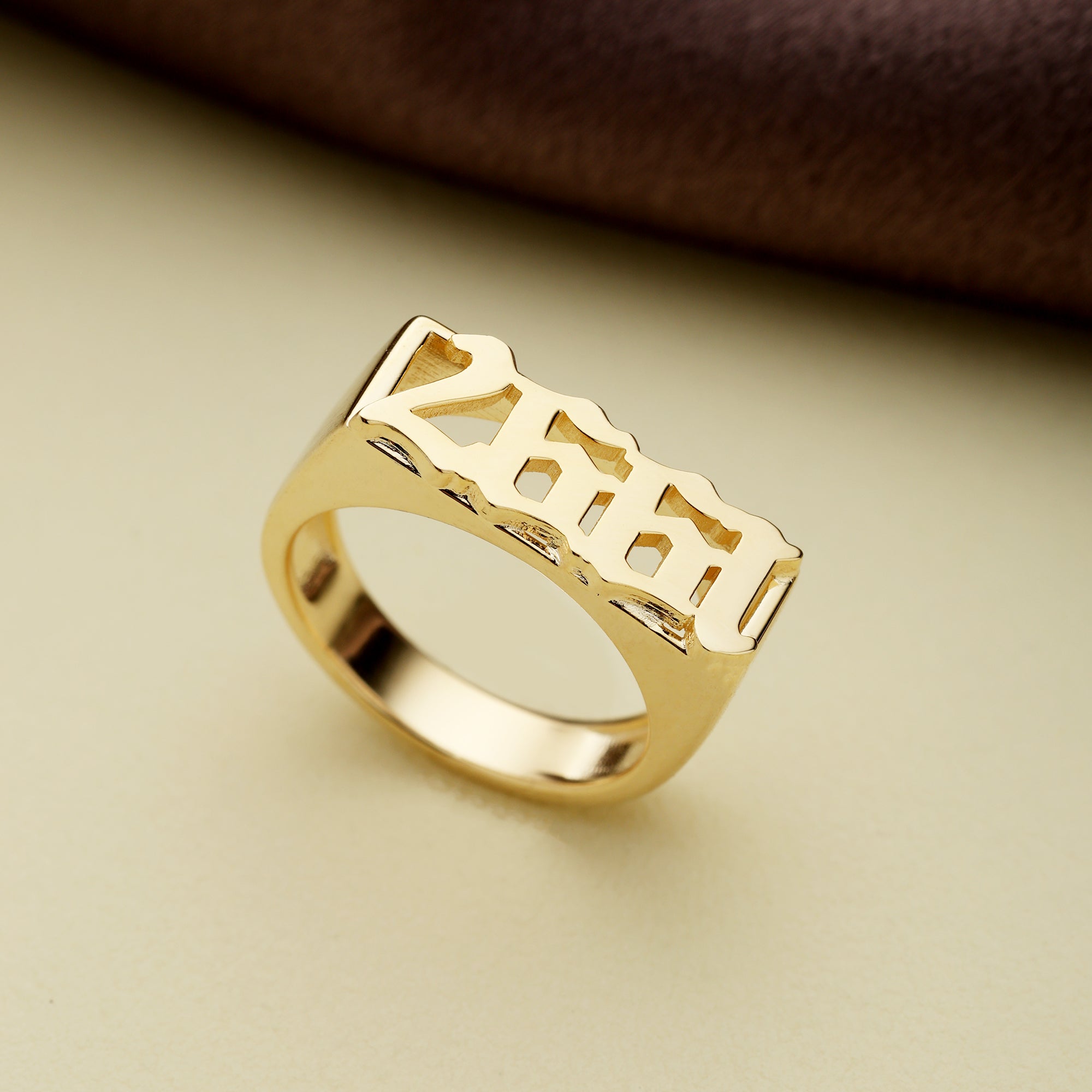 Customized Memorial Number Rings – iceyqueen