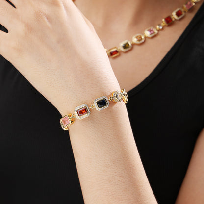 Gold Solstice Purely Gemstone Necklace