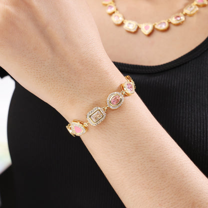Sakura Dream Pink Gemstone Bracelet