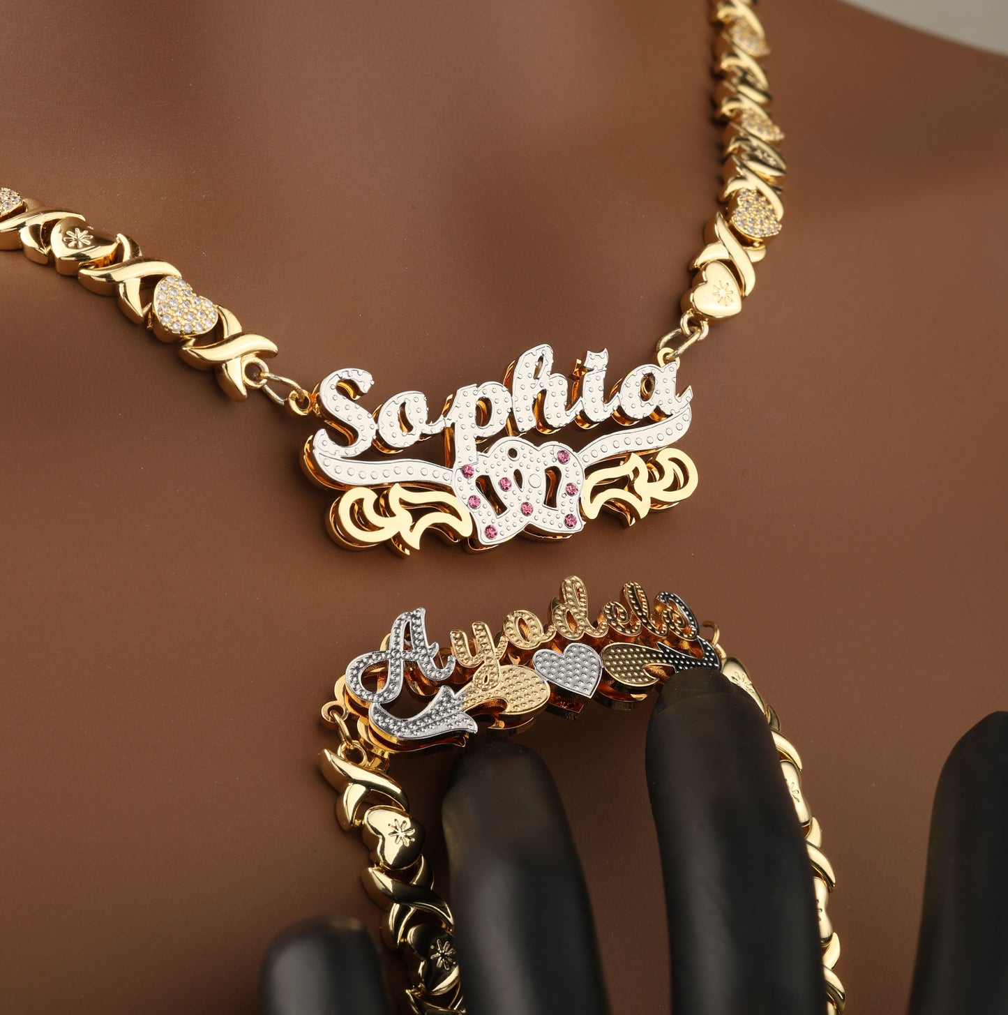 Retro Charm Custom Name Set