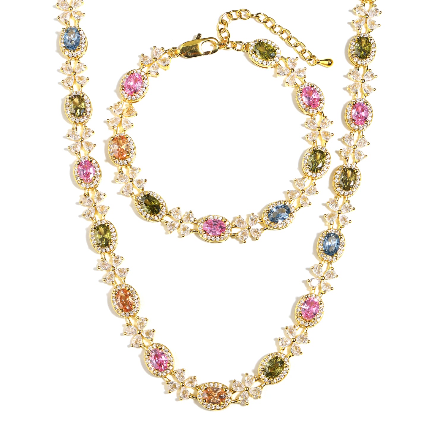 Nature’s Beauty Butterfly Oval Tourmaline Bracelet