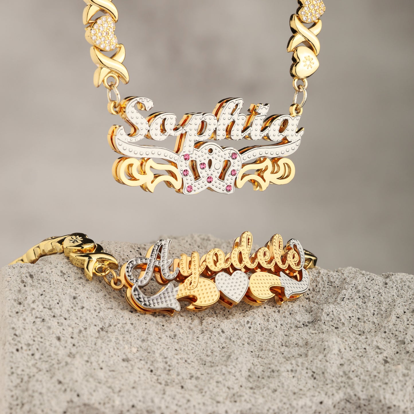 Retro Charm Custom Name Set