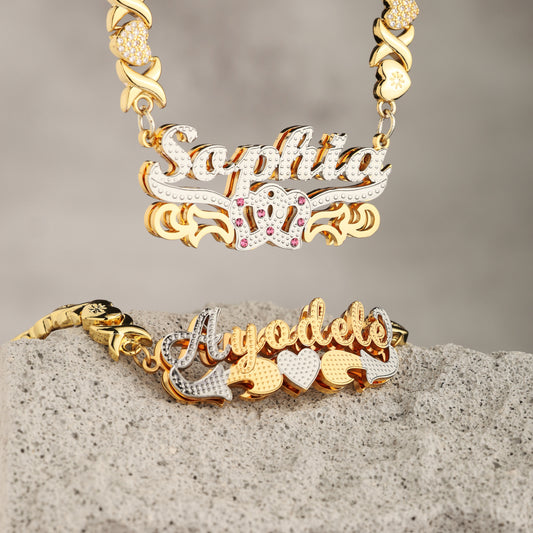Retro Charm Custom Name Set