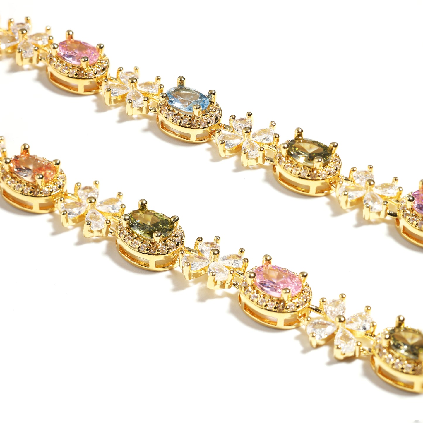 Nature’s Beauty Butterfly Oval Tourmaline Bracelet