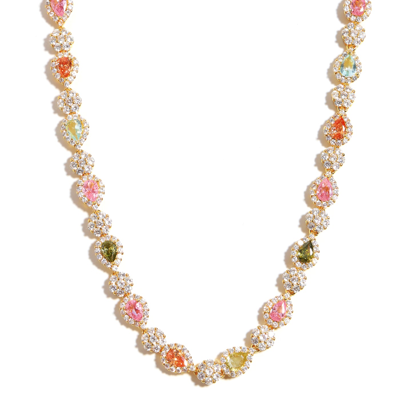 Timeless Teardrop Tourmaline Solitaire Bracelet