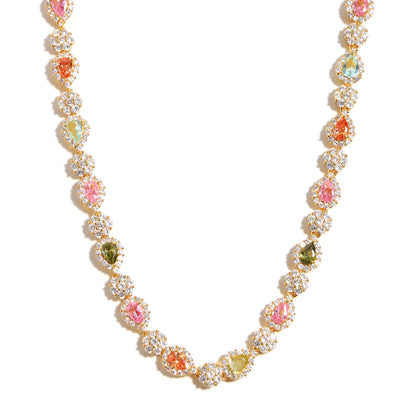 Timeless Teardrop Tourmaline Solitaire Bracelet