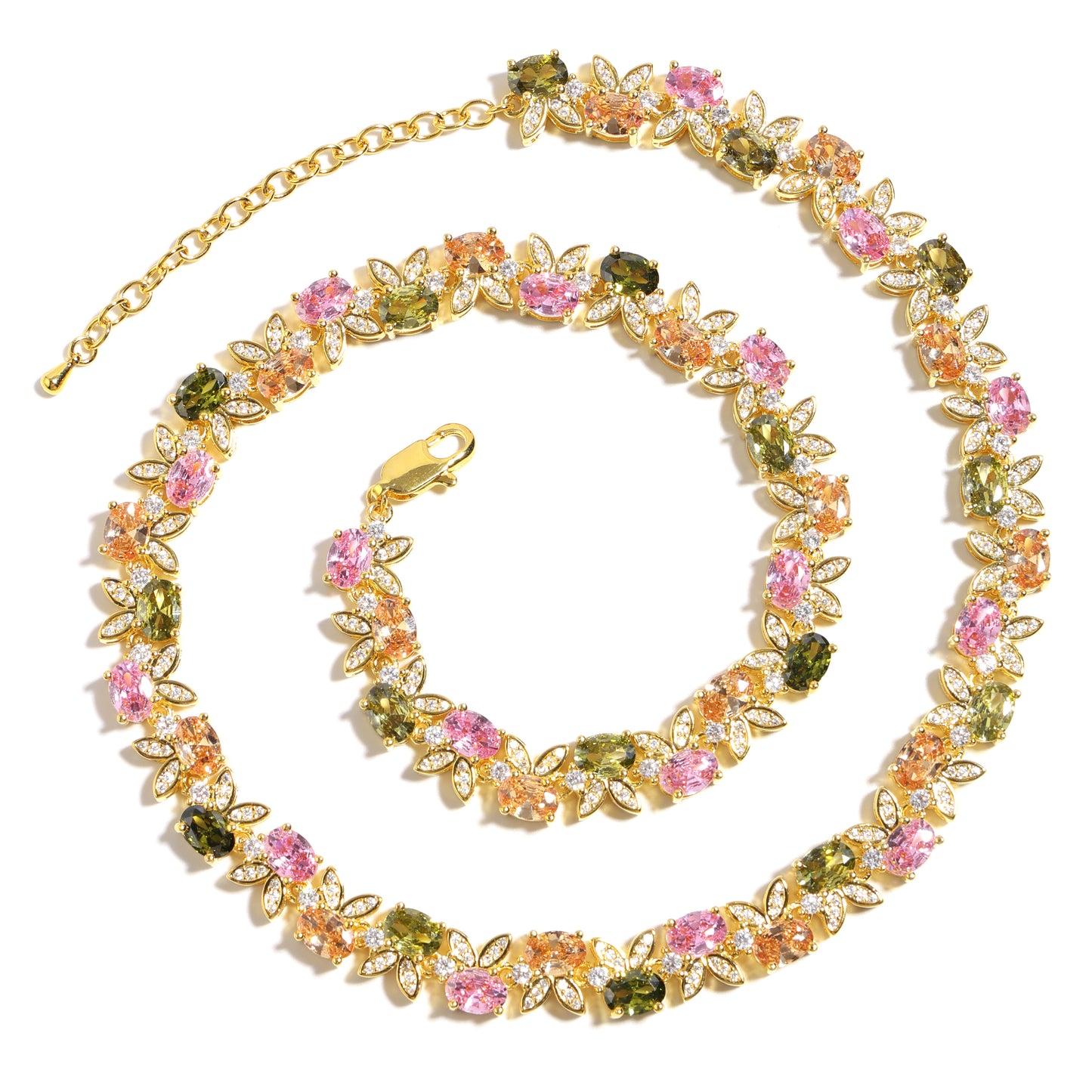 Whimsical Charm Bunny Tourmaline Bracelet