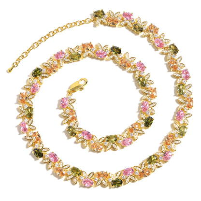 Whimsical Charm Bunny Tourmaline Bracelet