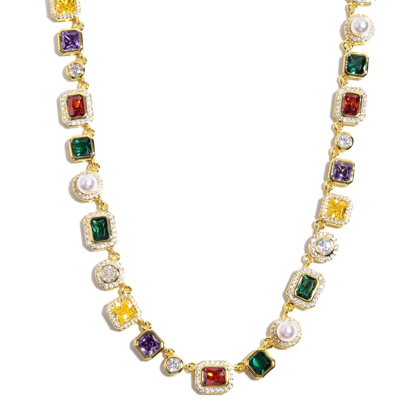 Enchanting Magic Stacking Gemstone Necklace