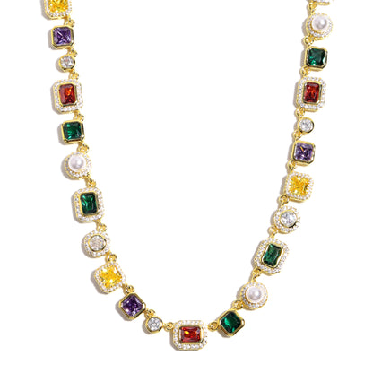 Enchanting Magic Stacking Gemstone Necklace