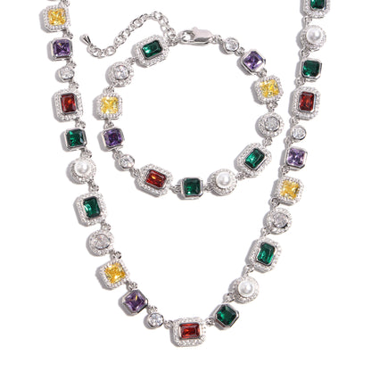 Enchanting Magic Stacking Gemstone Necklace