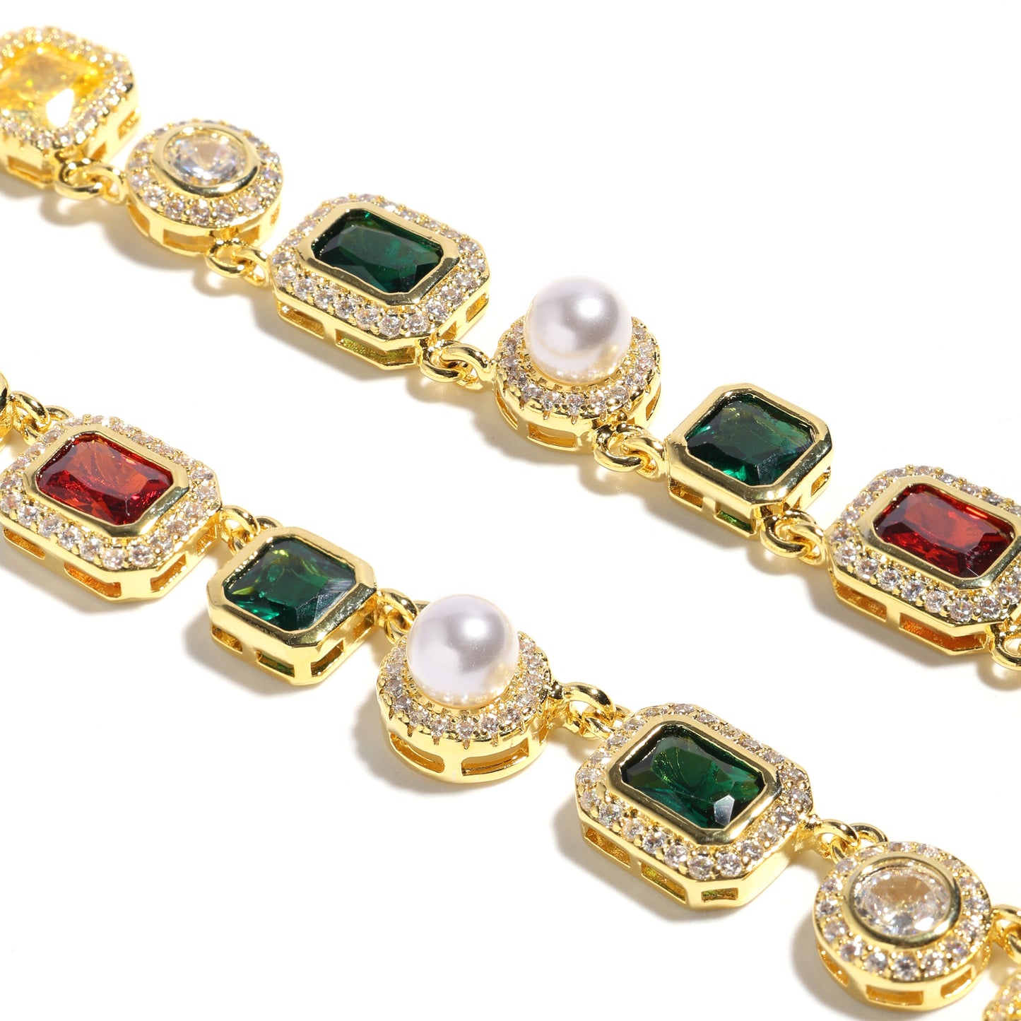 Enchanting Magic Stacking Gemstone Necklace