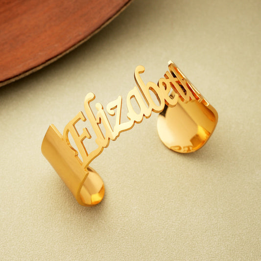Engraved Name Bracelet