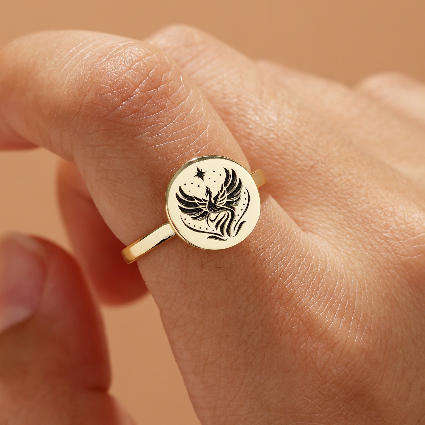 Rise From Ashes Phoenix Nirvana Ring