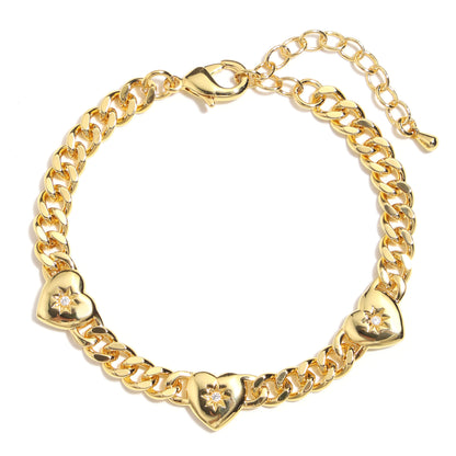 Heart-Linked Legacy: Diamond Cuban Chain Necklace