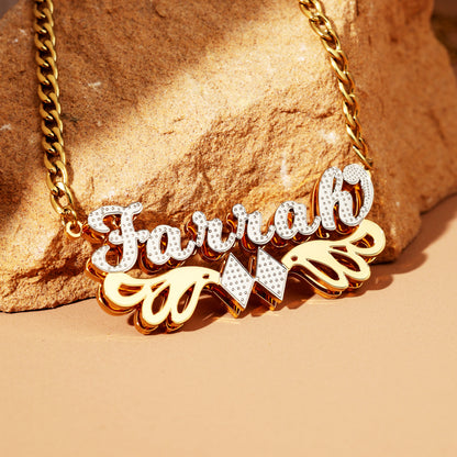Personalized Sparkling Name Necklace