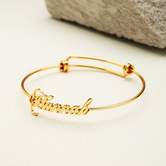 Simple Name Bracelet
