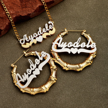 Whispering Bamboo Love Custom Name Set