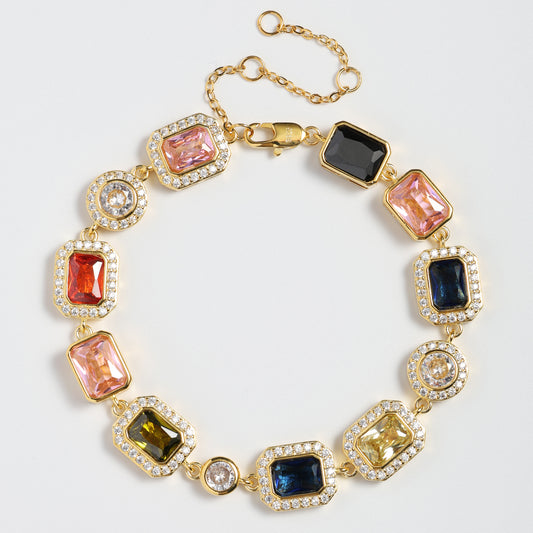 Multicolor  Solstice Gemstone Bracelet