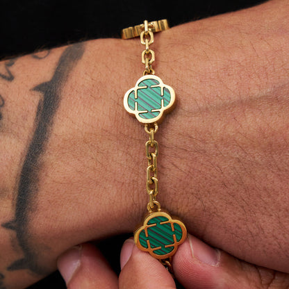 Malachite Gemstone Bracelet