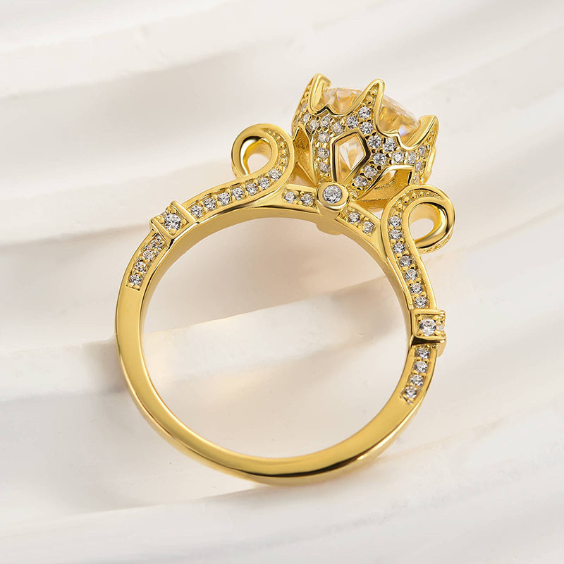 Beautiful 2.0 Carat Round Cut Vintage Ring