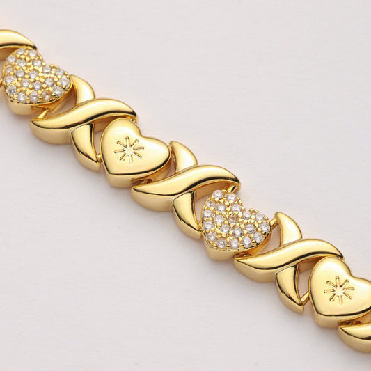 Diamond XOXO  Chain