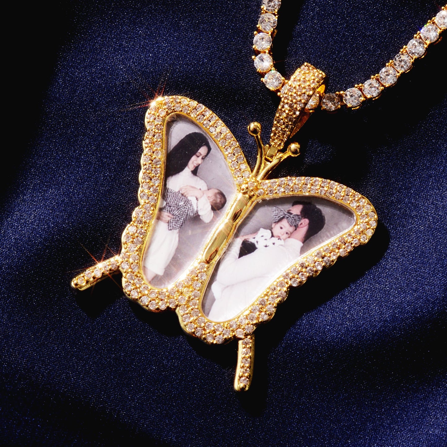Delicate Butterfly Pendant Necklace