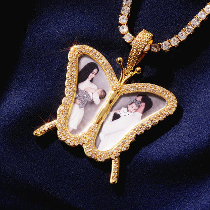 Delicate Butterfly Pendant Necklace
