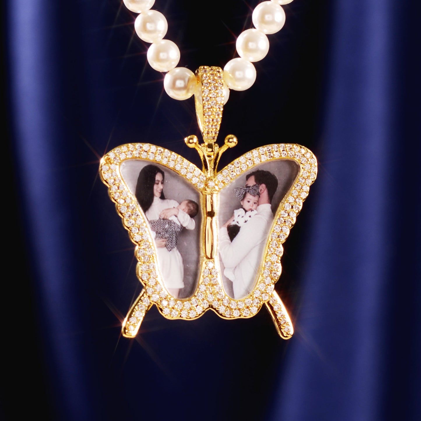 Delicate Butterfly Pendant Necklace