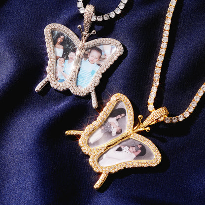Delicate Butterfly Pendant Necklace