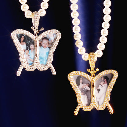 Delicate Butterfly Pendant Necklace