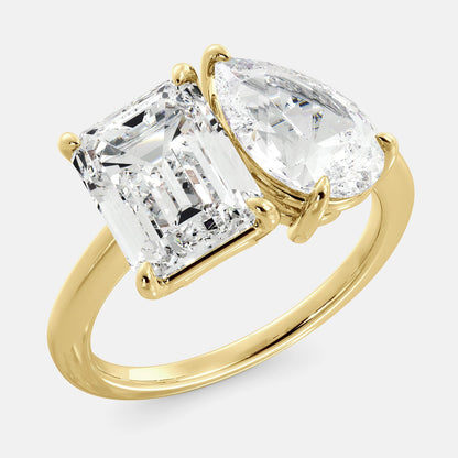 Enchanting Dual Birthstone Ring