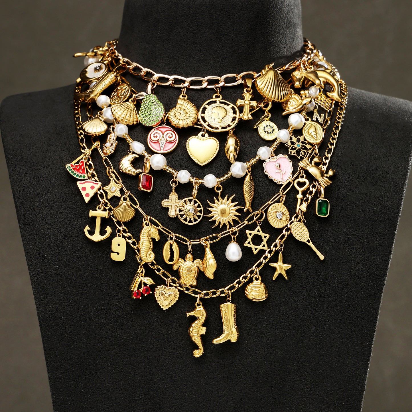 DIY Customize Your Charm Necklace