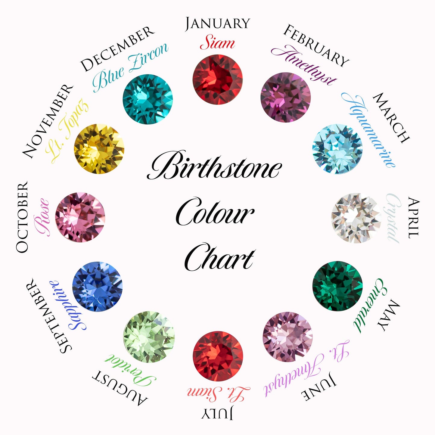 Enchanting Dual Birthstone Ring