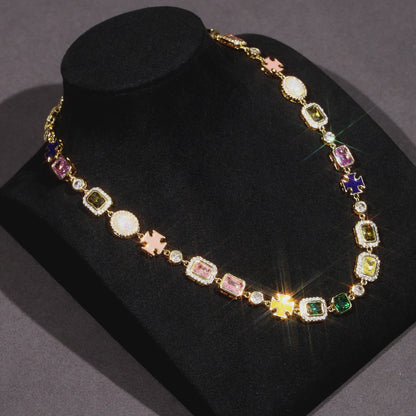 Celestial Sonata Gemstone Necklace