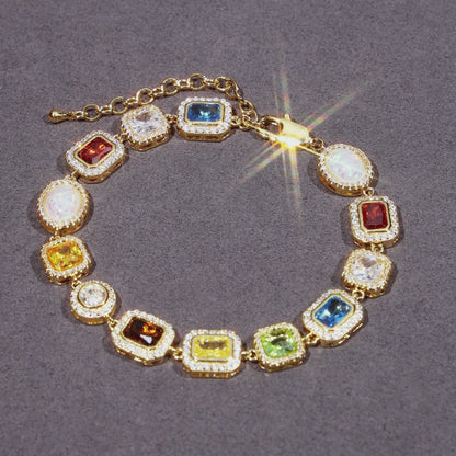 Motley Gemstone Necklace